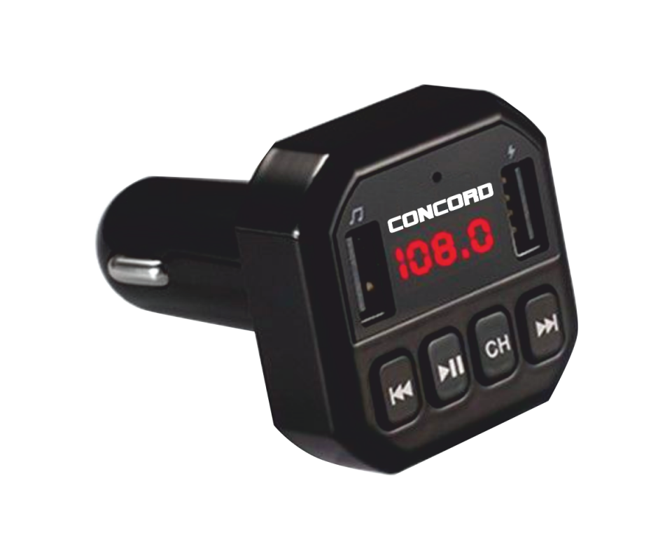 3.1A Çift USB | TF | BT | FM Transmitter Concord C-608