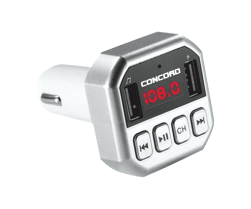 3.1A Çift USB | TF | BT | FM Transmitter Concord C-608 - Görsel 2