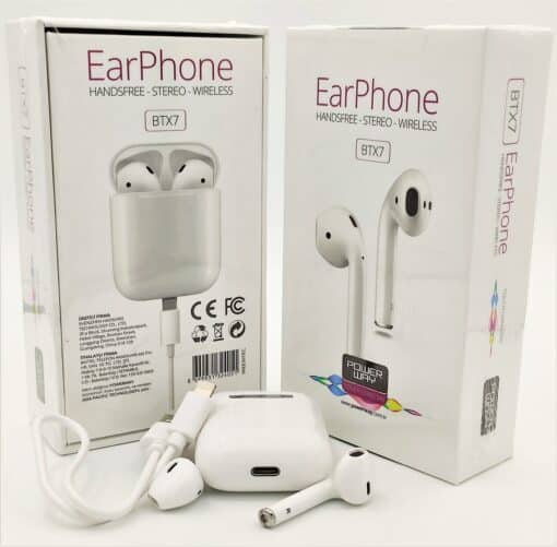 Airpods 2 Kablosuz Bluetooth Kulaklık Powerway BTX7 - Görsel 2