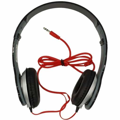 (Siyah-Kırmızı) Solo Mp3 ve Bilgisayar Kablolu Kulaklık Platoon PL-2350 - Görsel 6