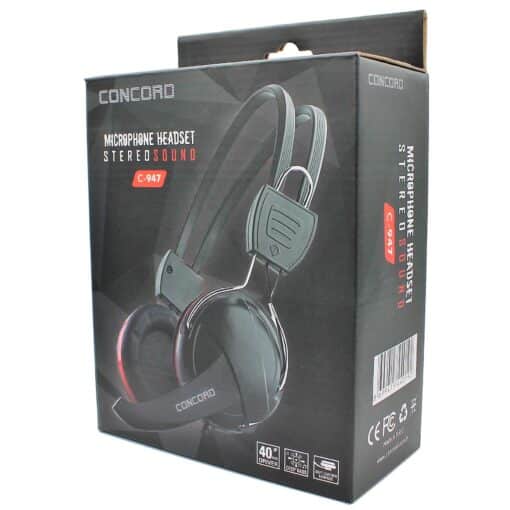Mikrofonlu Oyuncu Gaming Stereo Kulaklık Concord C-947 - Görsel 4