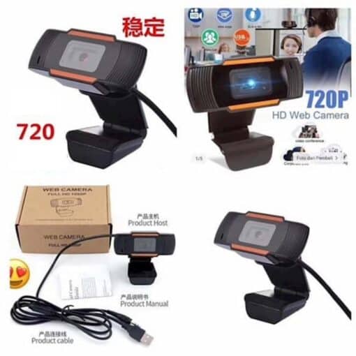 HD 720P Mikrofonlu Webcam Windows 10 Destekli