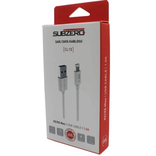 1.2A (İphone) *Hızlı* Kablo Subzero CL10