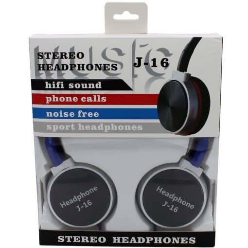 Stereo Mikrofonlu Kulaklık (Renkli) J-16