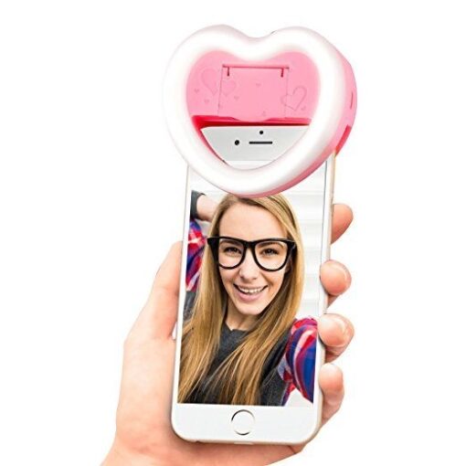 Makyaj Aynalı Şarjlı 3 Kademeli Taşınabilir Selfie Işığı 23 LED