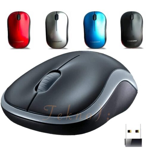 (Renkli) Wireless Mouse 1200 DPi Concord C13 - Görsel 2