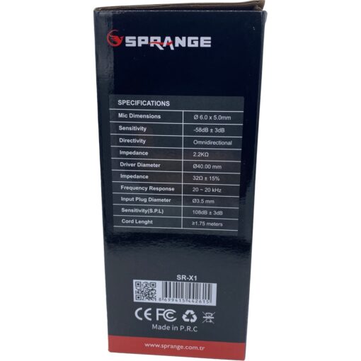 Stereo Bilgisayar Kulaklığı Sprange SR-X1 - Görsel 2