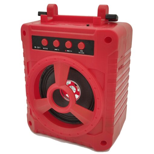 15 CM SD Usb Bluetooth Speaker Hoparlör M-301 - Görsel 2