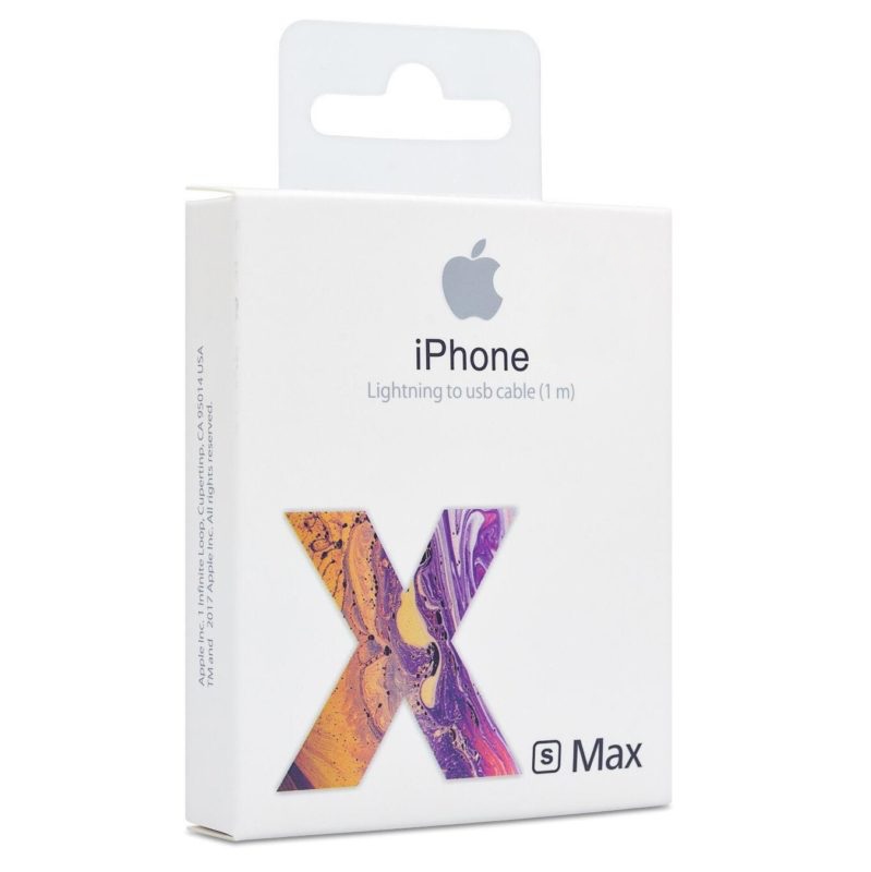 Xs Max İPhone Şarj Kablosu Designed By İn California Assembled İn China
