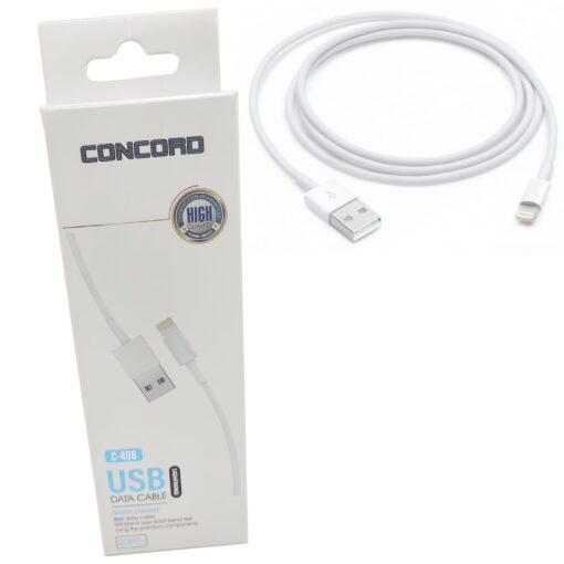2 Metre 5ic iphone Şarj ve Veri Kablosu Concord C-408 - Görsel 2