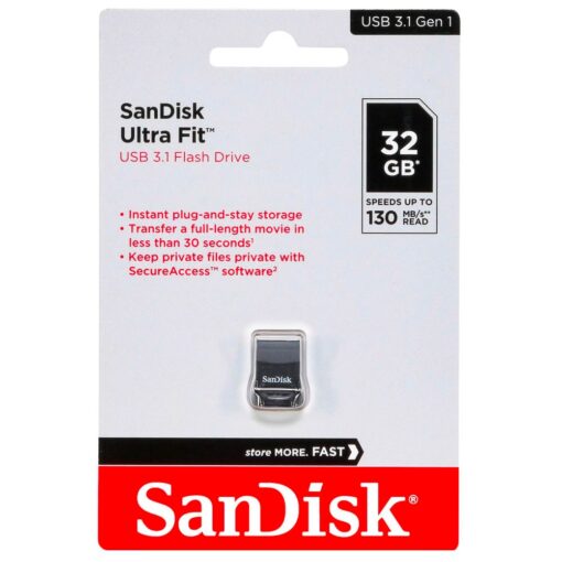 32 GB 3.1 USB Ultra Fit Flash Bellek SanDisk SDCZ430-032G-G46