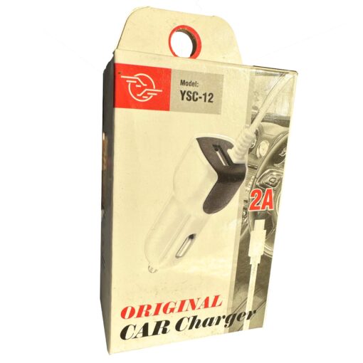 2A Araç Çakmaklık Usb Micro Kablolu YSC-12