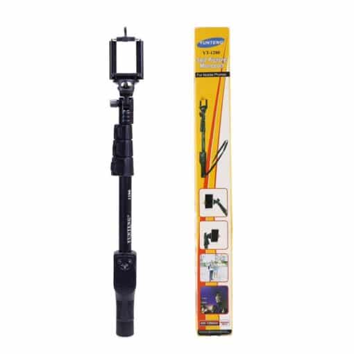 125 CM Uzun Bluetooth Monopod Selfie Çubuk Yungteng Yt-1288 - Görsel 2