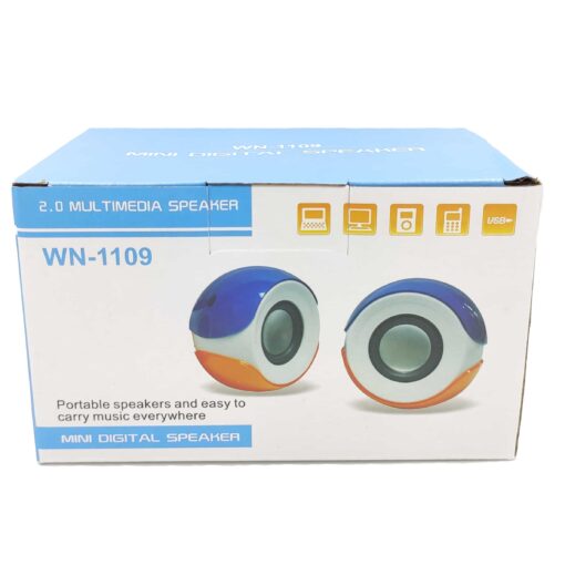 Pc Usb Mini Speaker 1+1 Hoparlör Ses Sistemi WN-1109