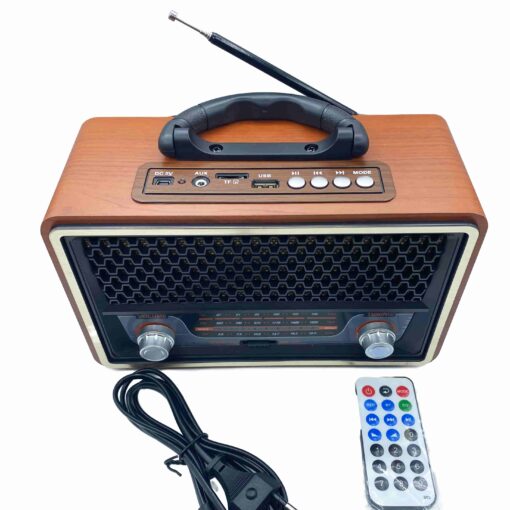 Nikula Star (TF Card-Bluetooth-Usb-Aux) Kumandalı Radyo RDL-4617BT