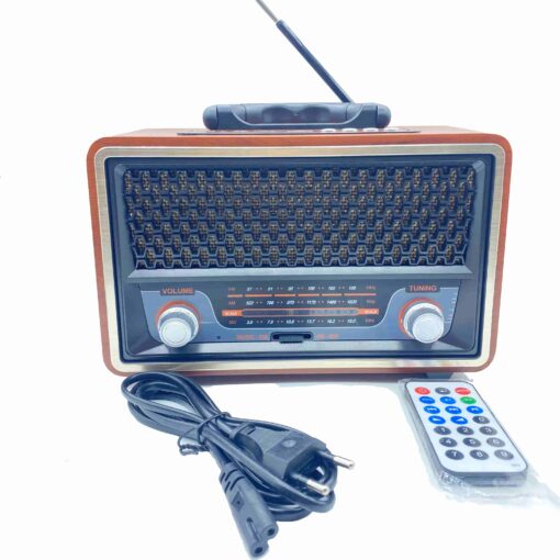 Nikula Star (TF Card-Bluetooth-Usb-Aux) Kumandalı Radyo RDL-4617BT - Görsel 3