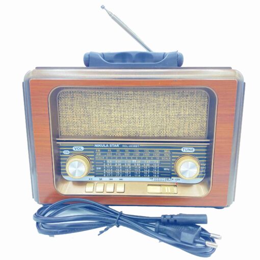 Nikula Star (TF Card-Bluetooth-Usb-Aux) Radyo RDL-4638BT