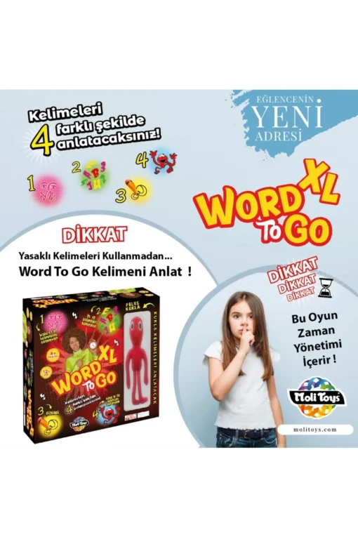 Word To Go XL Eğlenceli Grup Oyunu (Tabu) - Görsel 3