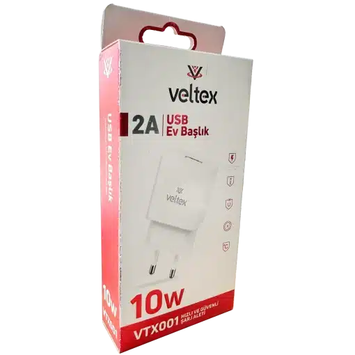 10W 2A Usb Şarj Başlığı Veltex VTX001