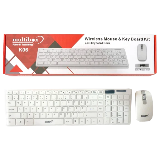 Wireless Klavye + Mause Set Multibox K06