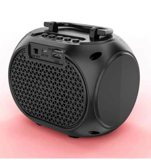 3" Inç 5W Işıklı FM Bluetooth Super Bass Höparlör Sing-e ZQS1321 - Görsel 2