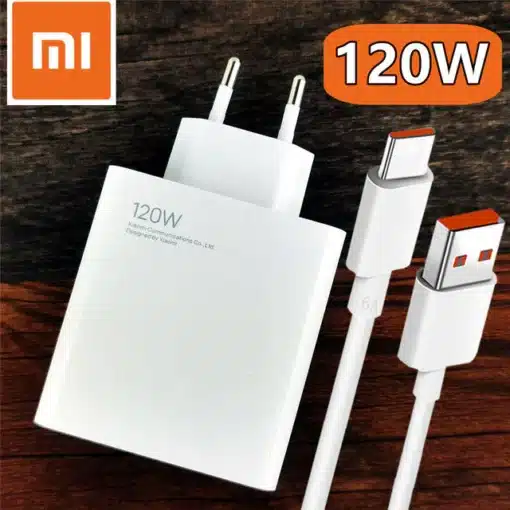 Xiaomi 120W Başlık + 6A Kablo Turbo Şarj Seti
