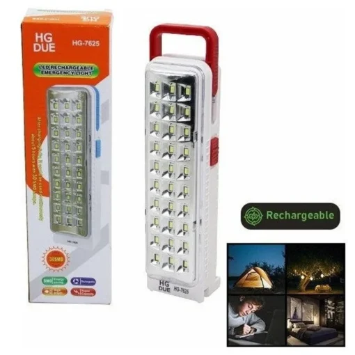 Due 30 Led Şarjlı Işıldak Hg-7625 - Görsel 2